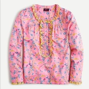 J.Crew Liberty Print Blouse NWT Medium